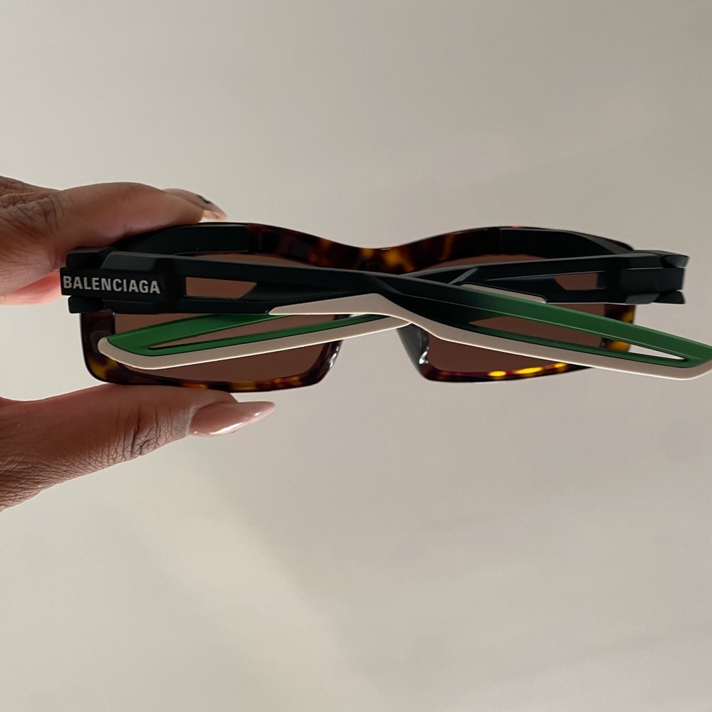 Balenciaga Tortoise Sunglasses